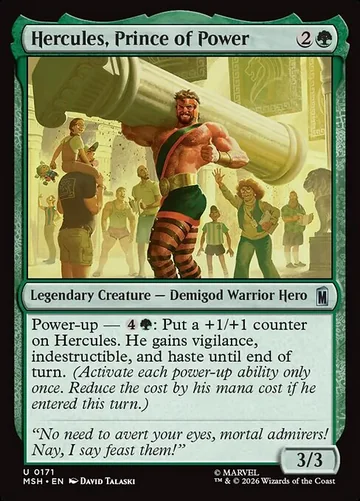 Hercules, Prince of Power de Marvel Super Heroes