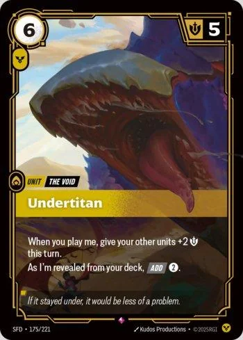 Undertitan 175 de Spiritforged