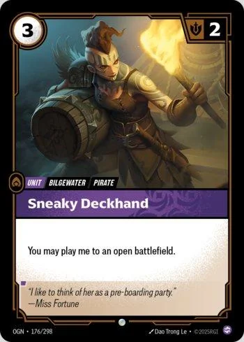 Sneaky Deckhand 176 de Origins