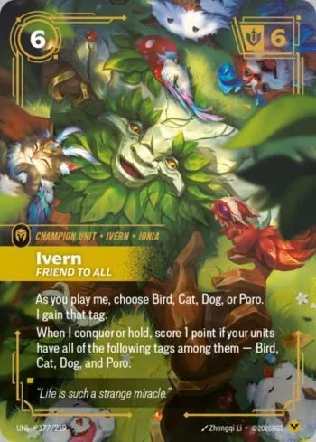 Ivern - Friend to All 177 de Riftbound Unleashed