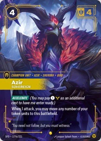 Azir, Sovereign 177A de Spiritforged