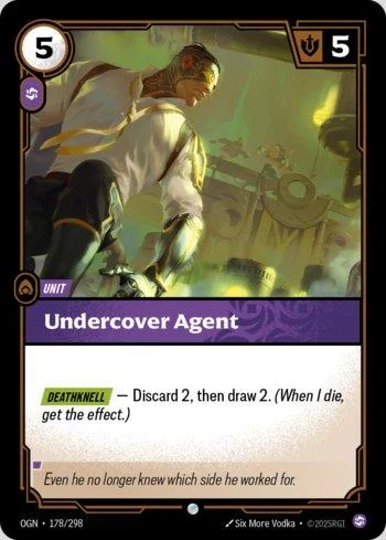 Undercover Agent 178 de Origins