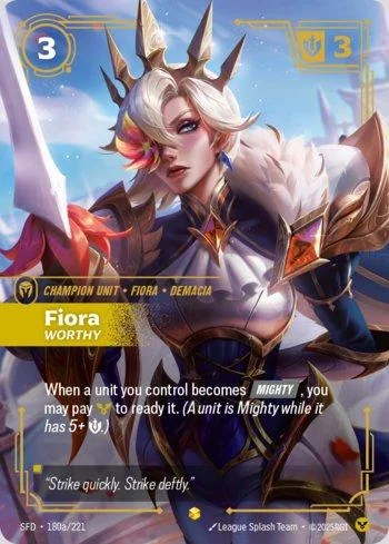Fiora, Worthy 180A de Spiritforged