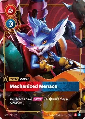 Rumble, Mechanized Menace 181 de Spiritforged