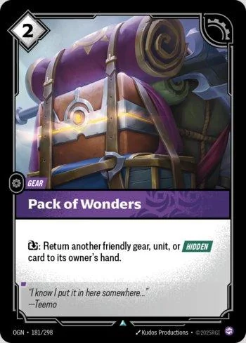 Pack of Wonders 181 de Origins