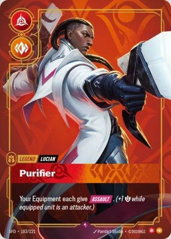 Lucian, Purifier 183 de Spiritforged