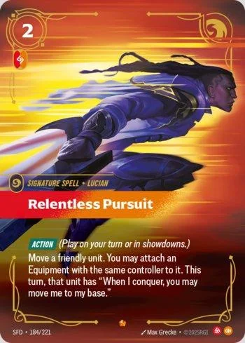 Relentless Pursuit 184 de Spiritforged