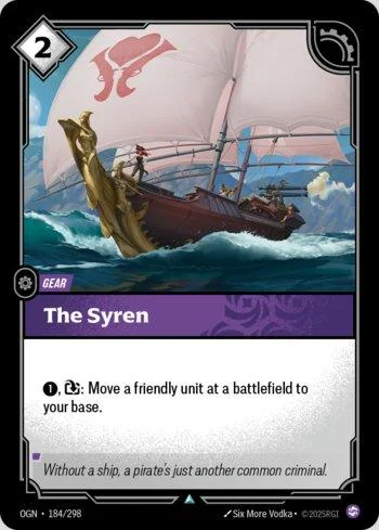 The Syren 184 de Origins