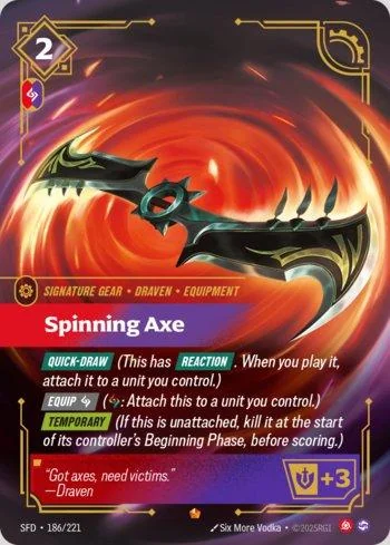 Spinning Axe 186 de Spiritforged