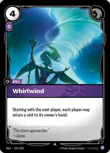 Whirlwind 187 de Origins