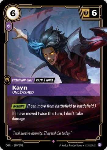 Kayn, Unleashed 189 de Origins