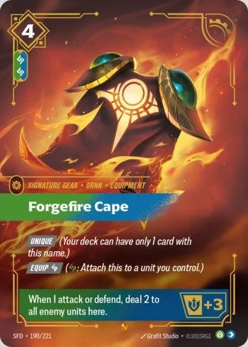 Forgefire Cape 190 de Spiritforged