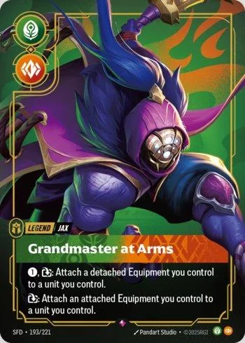 Jax, Grandmaster At Arms 193 de Spiritforged