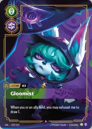 Vex, Gloomist 193 de Riftbound Unleashed