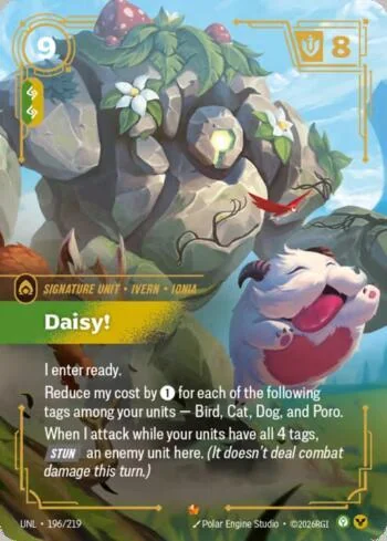 Daisy! 196 de Riftbound Unleashed