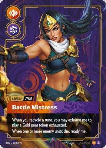 Sivir, Battle Mistress 203 de Spiritforged