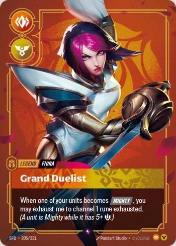 Fiora, Grand Duelist 205 de Spiritforged