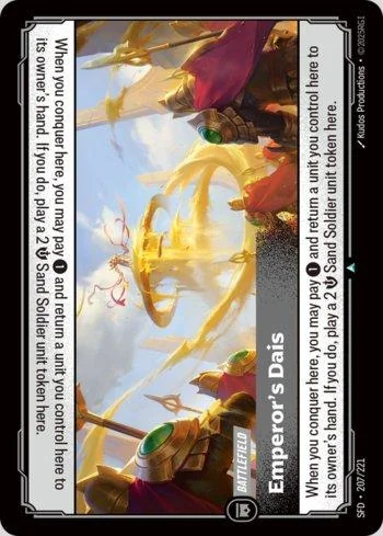 Emperor's Dais 207 de Spiritforged
