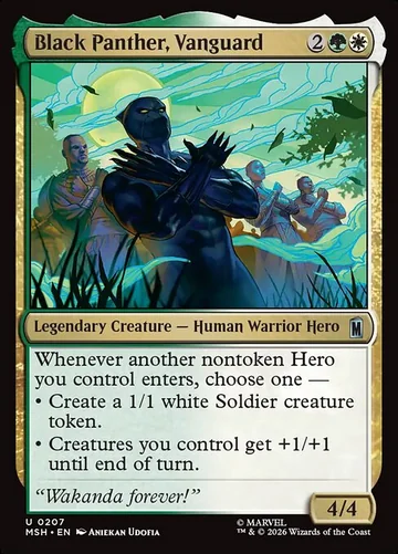Black Panther, Vanguard de Marvel Super Heroes