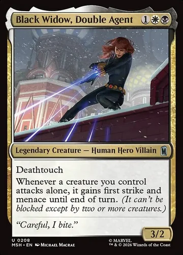 Black Widow, Double Agent de Marvel Super Heroes