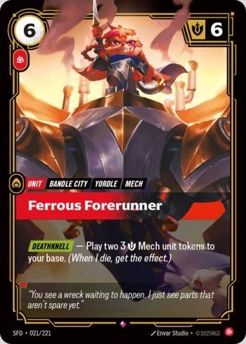 Ferrous Forerunner 21 de Spiritforged