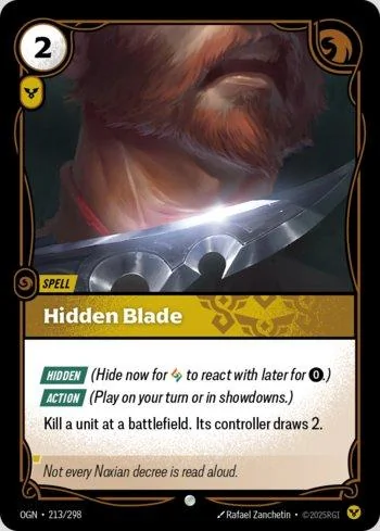 Hidden Blade 213 de Origins