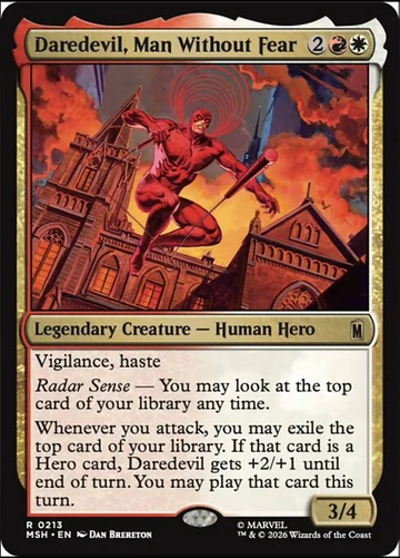 Daredevil, Man Without Fear de Marvel Super Heroes