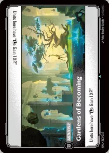 Gardens of Becoming 213 de Riftbound Unleashed