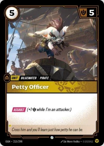 Petty Officer 215 de Origins