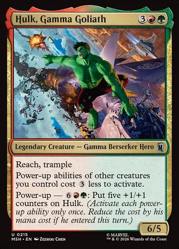 Hulk, Gamma Goliath de Marvel Super Heroes