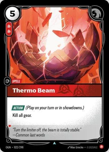 Thermo Beam 22 de Origins