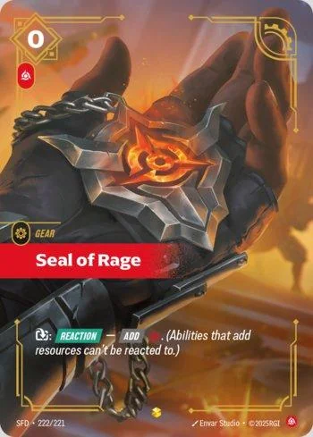 Seal of Rage 222 de Spiritforged