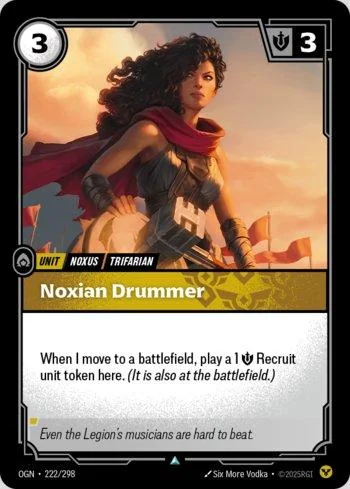 Noxian Drummer 222 de Origins
