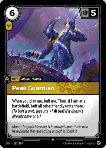Peak Guardian 223 de Origins