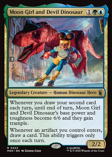 Moon Girl and Devil Dinosaur de Marvel Super Heroes