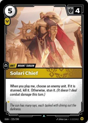 Solari Chief 225 de Origins