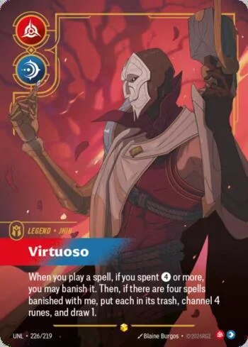 Jhin, Virtuoso 226 de Riftbound Unleashed
