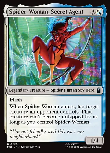 Spider-Woman, Secret Agent de Marvel Super Heroes