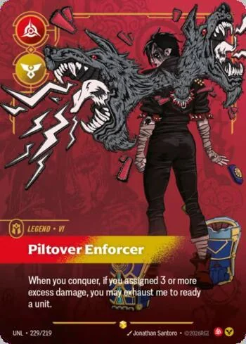 Vi, Piltover Enforcer 229 de Riftbound Unleashed