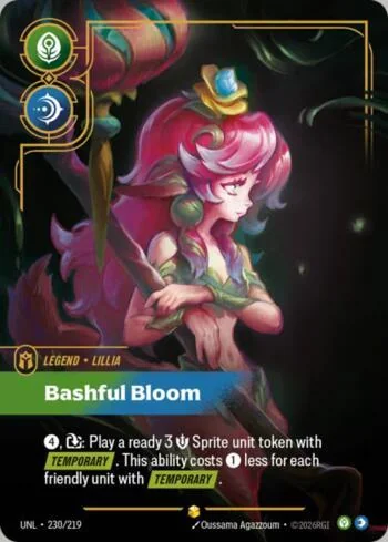 Lillia, Bashful Bloom 230 de Riftbound Unleashed