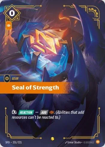 Seal of Strength 231 de Spiritforged