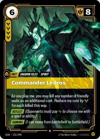 Commander Ledros 231 de Origins