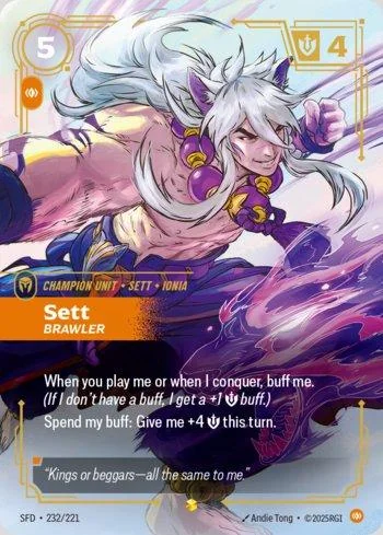 Sett, Brawler 232 de Spiritforged