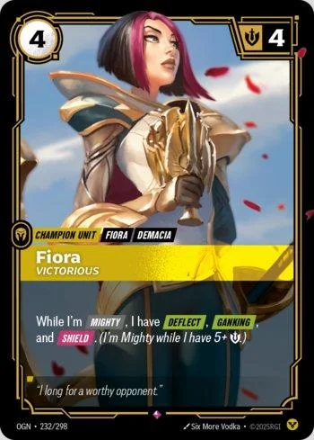 Fiora, Victorious 232 de Origins
