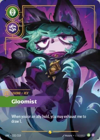 Vex, Gloomist 232 de Riftbound Unleashed