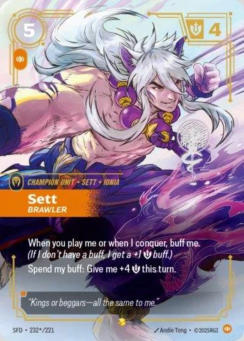 Sett, Brawler de Spiritforged