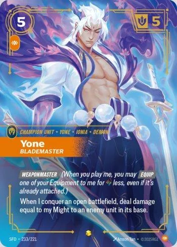 Yone, Blademaster 233 de Spiritforged