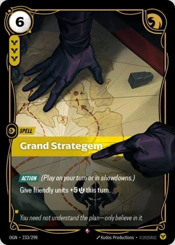 Grand Strategem 233 de Origins