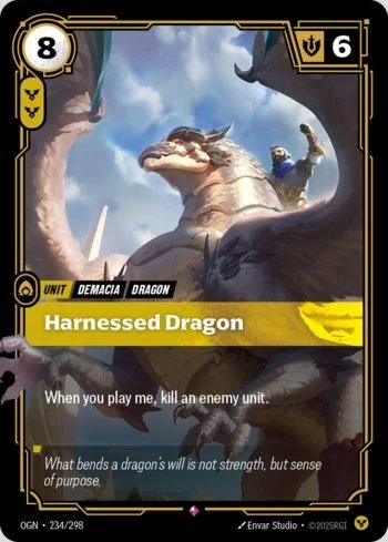 Harnessed Dragon 234 de Origins