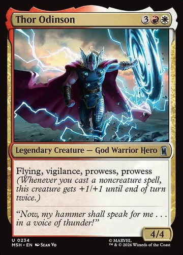 Thor Odinson de Marvel Super Heroes